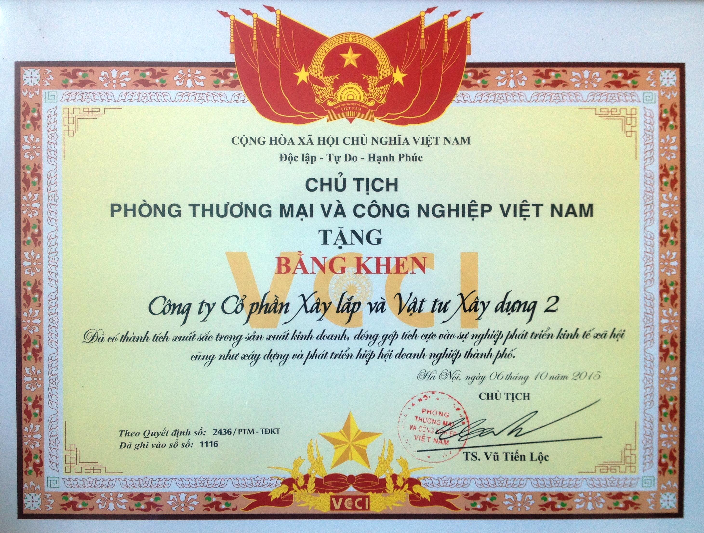 Tôn vinh doanh nghiệp thành phố Hồ Chí Minh tiêu biểu 2015